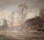 H C Kranenburg 1917-1997 olieverf op doek, Antiek en Kunst, Kunst | Schilderijen | Klassiek, Ophalen of Verzenden