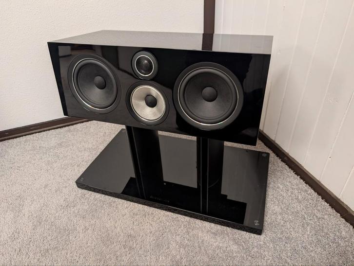 Bowers en wilkins FS HTM D3 (center speaker stand), Audio, Tv en Foto, Luidsprekers, Zo goed als nieuw, Center speaker, 120 watt of meer
