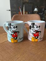 Disney Mokken Roze & Blauw - Disneyland Parijs, Ophalen of Verzenden, Mickey Mouse, Zo goed als nieuw