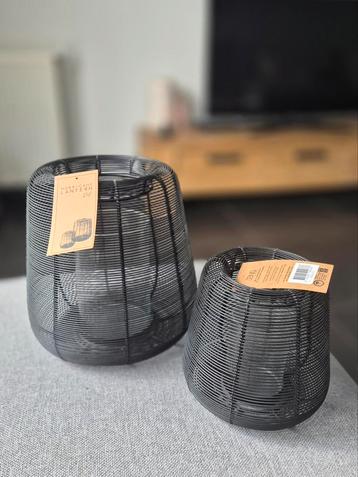 Lantaarn windlicht Jens Living voor kaars 2 maten beschikbaar voor biedingen