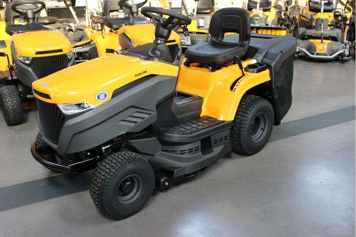 JCC super actie: Stiga estate 384 hydrostaat!, Tuin en Terras, Zitmaaiers, Nieuw, Minder dan 90 cm, Elektrische starter, Mulchfunctie