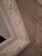 Spiegel langwerpig wit, Huis en Inrichting, Woonaccessoires | Spiegels, Ophalen, 125 cm of meer, Zo goed als nieuw, Minder dan 100 cm