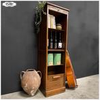 Oude eikenhouten roldeurkast Kast Archiefkast, Huis en Inrichting, Ophalen, Minder dan 50 cm, Gebruikt, 100 tot 150 cm