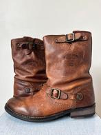 Bruine leren laarsjes, 37. Hilfiger Denim, enkellaars, leer, Bruin, Verzenden, Lage of Enkellaarzen, Gedragen