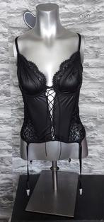 kinky /fetish wetlook torselet L, Ophalen of Verzenden, Zwart, Body of Korset