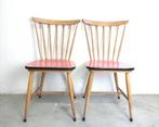 2 vintage spijlenstoelen, Ophalen, Gebruikt, Twee, Vintage