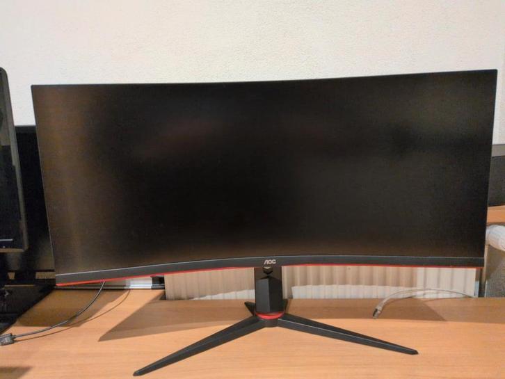 AOC 34" Gaming Monitor 144Hz FreeSync, Computers en Software, Monitoren, Zo goed als nieuw, 101 t/m 150 Hz, Gaming, Ophalen of Verzenden
