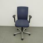 Klöber bureaustoel - blauwe stof, Huis en Inrichting, Bureaustoelen, Ophalen, Gebruikt, Blauw