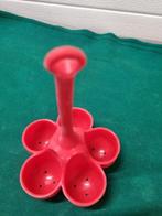 Eiermandje rood kunststof flexibele, Ophalen of Verzenden, 'T Olde Gre-j, Info@toldegrej.nl, Endepoelstraat 20f Didam