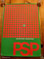 PSP Sprekende Minderheid Poster, Ophalen of Verzenden, Zo goed als nieuw, Overige onderwerpen