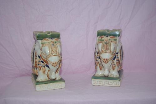 Olifanten / Theepotjes ( Aciatisch, Antiek en Kunst, Kunst | Beelden en Houtsnijwerken, Ophalen of Verzenden