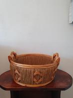 Grote mand luiermand, Huis en Inrichting, Woonaccessoires | Schalen en Manden, Ophalen of Verzenden, Gebruikt, Rond, Riet