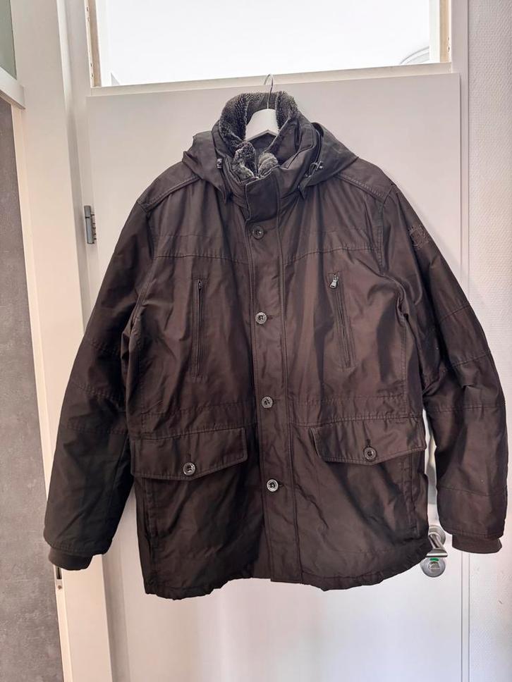 State of Art Winterjas Parka, Kleding | Heren, Jassen | Winter, Zo goed als nieuw, Overige maten, Bruin, Ophalen