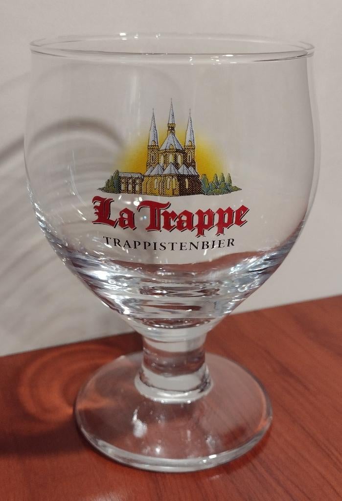 La Trappe Bockbier Glaasje 25cl. (K2), Ophalen of Verzenden, Gebruikt, Glas of Glazen, La Trappe