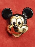 Mickey Mouse Hoofd sierspeld Nieuw. Juwelierskwaliteit 18kt, Nieuw, Goud, Minder dan 4 cm, Zilver