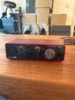 Focusrite Scarlett Solo 3rd Gen Audio Interface, Ophalen of Verzenden, Zo goed als nieuw, Overige merken