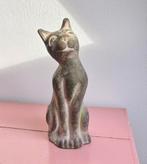 Stenen kattenbeeld, Verzamelen, Beelden en Beeldjes, Ophalen of Verzenden, Zo goed als nieuw, Dier