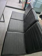 3x Eetkamerstoelen en Eetkamerbank zwart, Huis en Inrichting, Stoelen, Ophalen, Gebruikt, Zwart, Drie