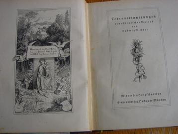 Ludwig Richter: Lebenserinnerungen eines Maler m. houtsnedes beschikbaar voor biedingen