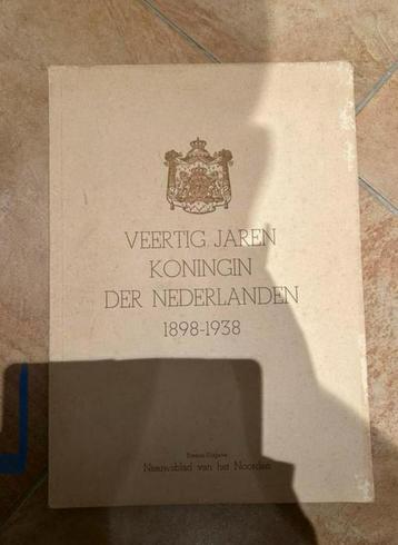 Te Koop: Boek “Veertig jaren Koningin der Nederlanden” beschikbaar voor biedingen