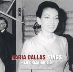 Maria Callas Sings Her Great Aria's CD, Cd's en Dvd's, Cd's | Klassiek, Verzenden, Zo goed als nieuw, Opera of Operette