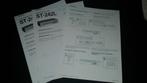 Handleiding en Quick Reference Card Sony ST-242L tuner 1980, Audio, Tv en Foto, Tuners, Ophalen of Verzenden, Gebruikt