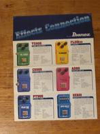 Originele folder van Ibanez effect pedalen uit 1981, Muziek en Instrumenten, Effecten, Ophalen of Verzenden, Gebruikt, Delay of Echo