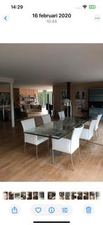 Exclusief Gabbiano eettafel Italiaans ontwerp en design, Huis en Inrichting, Tafels | Eettafels, Ophalen, Gebruikt, 100 tot 150 cm