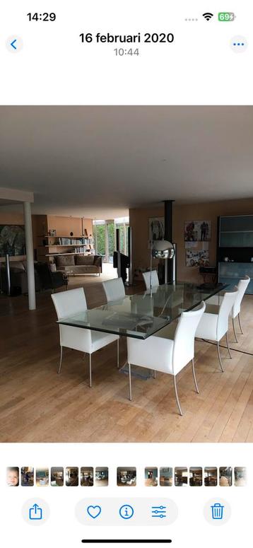 Exclusief Gabbiano eettafel Italiaans ontwerp en design beschikbaar voor biedingen