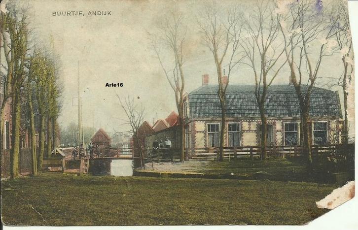 Andijk, Verzamelen, Ansichtkaarten | Nederland, Gelopen, Noord-Holland, 1920 tot 1940, Verzenden