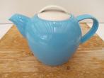 Douwe Egberts - Theepot - Pastel blauw, Antiek en Kunst, Ophalen of Verzenden