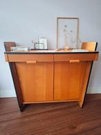 Mid-Century vintage kast commodekast / bureau/ buro, Ophalen, Gebruikt, 25 tot 50 cm, 50 tot 100 cm
