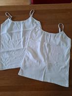 2 witte spaghetti Top, van Ten Cate, maat 2XL, Kleding | Dames, Ondergoed en Lingerie, Ophalen of Verzenden, Wit, Hemd