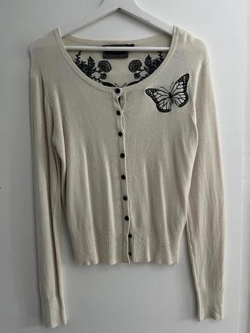 VOODOO VIXEN vest vintage vlinder 40/42 beschikbaar voor biedingen