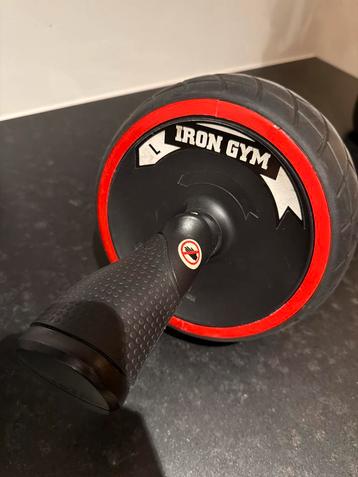 Iron Gym Buikspierwiel - Zo goed als nieuw! beschikbaar voor biedingen