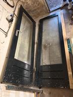 Balkondeuren (set van 2), Doe-het-zelf en Verbouw, Deuren en Horren, Ophalen, Gebruikt, 80 tot 100 cm, Binnendeur