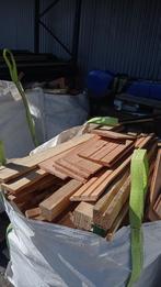 hout afval per big bag, Tuin en Terras, Haardhout, 3 tot 6 m³, Ophalen, Overige houtsoorten, Blokken