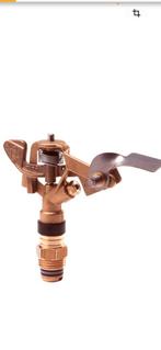 3x Messing Sproeier - Tuinbesproeiing, Tuin en Terras, Tuinsproeiers, Ophalen of Verzenden, Gebruikt, Sectorsproeier