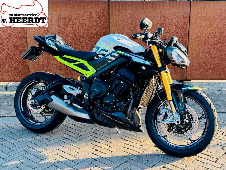 TRIUMPH STREET TRIPLE RS 765 MOTO2 (bj 2023) UNIEK ZGST, Motoren, Motoren | Triumph, Bedrijf, Naked bike, 3 cilinders