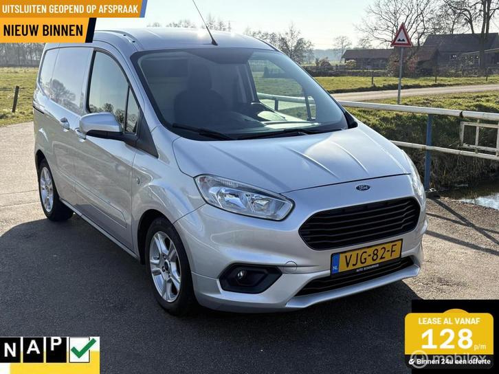 Ford Transit Courier 1.5 TDCI Limited Veel Opties Apk Nieuw, Auto's, Bestelauto's, Bedrijf, Te koop, ABS, Airconditioning, Alarm