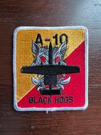 A-10 Warthog “Black Hogs” patch, Verzenden, Zo goed als nieuw, Patch, Badge of Embleem