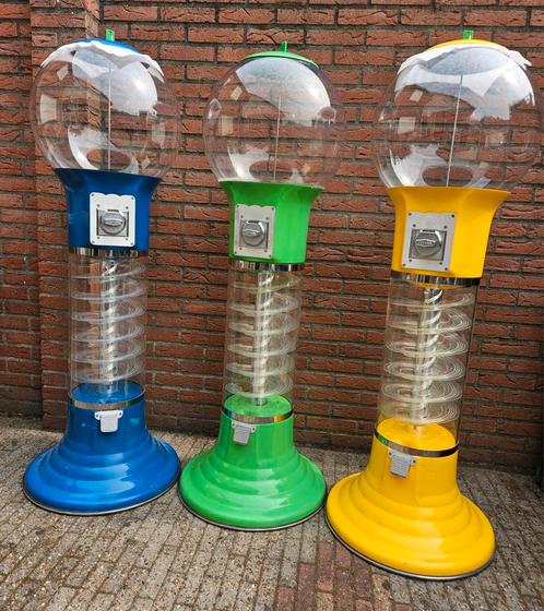 FIFTIES SIXTIES BEAVER SPIRAAL KAUWGOMBALLEN AUTOMATEN, Verzamelen, Automaten | Overige, Zo goed als nieuw, Ophalen