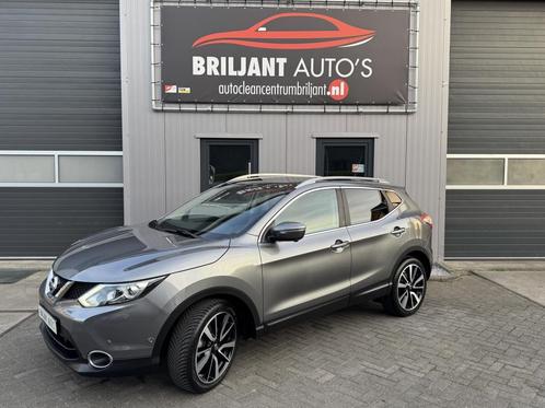 nissan qashqai Tekna plus 360camera Pano/Leer/Led, Auto's, Nissan, Particulier, Qashqai, Benzine, SUV of Terreinwagen, Handgeschakeld