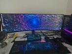 Samsung G9 144hz 49inch, Computers en Software, Curved, 3 tot 5 ms, 101 t/m 150 Hz, Full HD