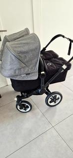 Bugaboo Donkey Tweeling Kinderwagen - All Black + Veel Extra, Kinderen en Baby's, Kinderwagens en Combinaties, Ophalen, Zo goed als nieuw