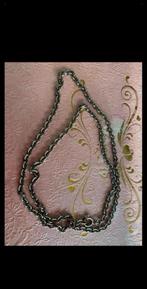 Antieke zilveren ketting bijzondere schakel, Ophalen of Verzenden, Zilver, Ketting