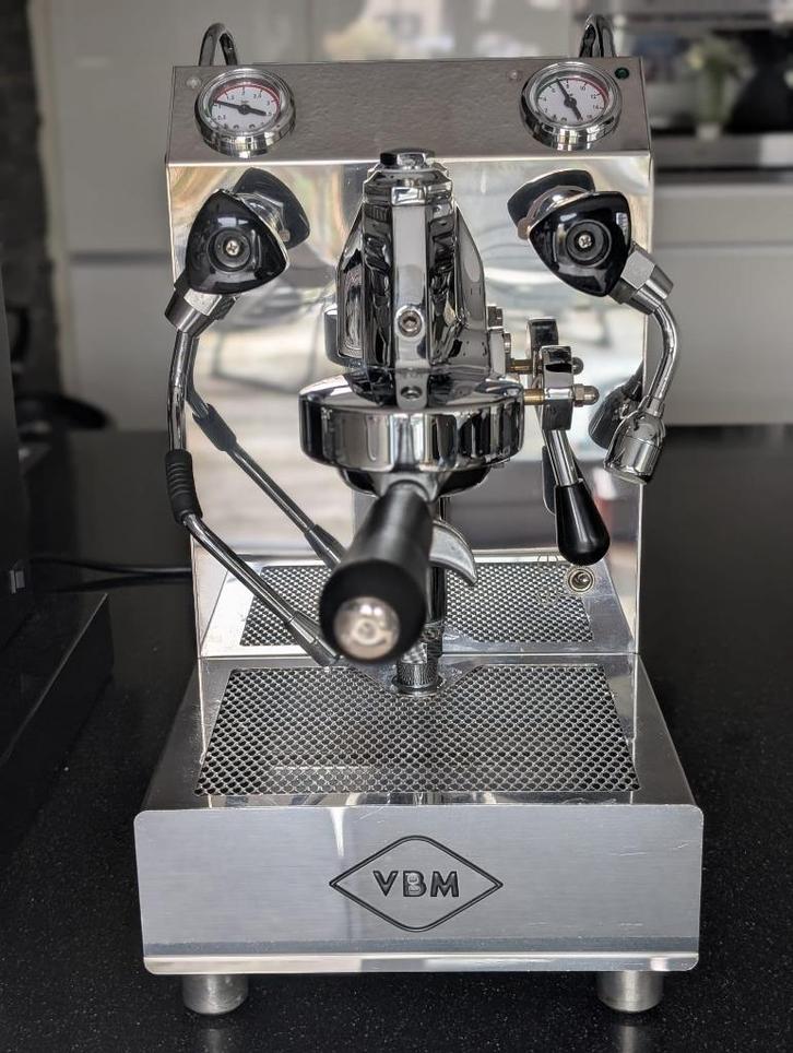 Vibiemme Domobar Junior HX, Witgoed en Apparatuur, Koffiezetapparaten, Gebruikt, Koffiebonen, Koffiemachine, 10 kopjes of meer