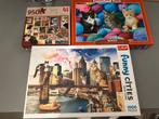 3 leuke katten puzzels van 1000 stukjes, Ophalen of Verzenden, 500 t/m 1500 stukjes, Zo goed als nieuw, Legpuzzel