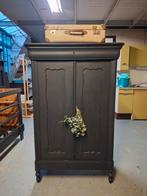 Antieke biedermeier meidenkast, Ophalen of Verzenden