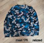 Trui sweater merk raizzed maat 176 camouflage blauw, Trui of Vest, Ophalen of Verzenden, Zo goed als nieuw, Raizzed